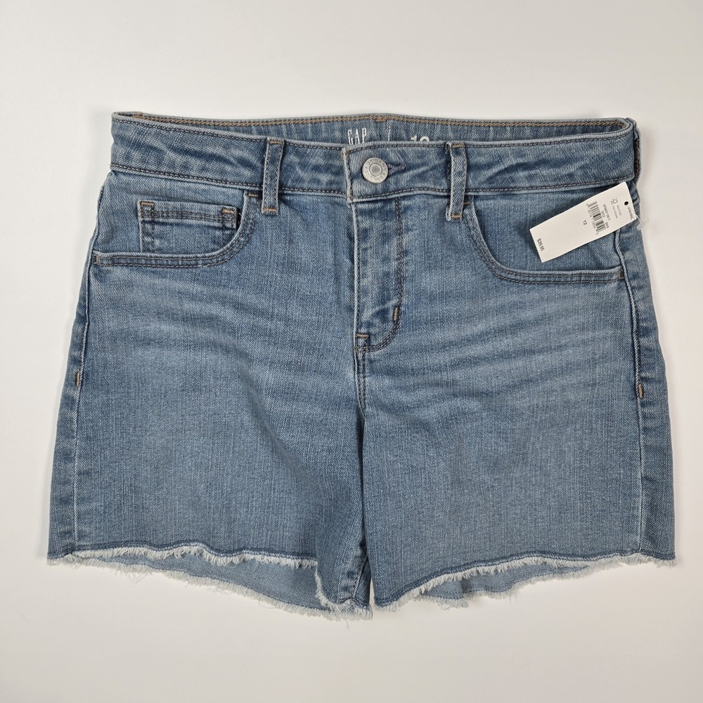 NEW Gap Kids Girls Shorts 12 Denim‎ Jeans NWT